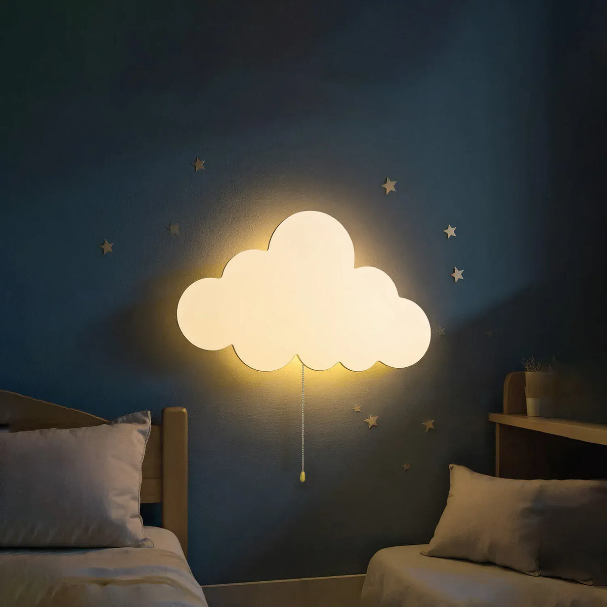 Applique Murale Nuage Veilleuse - Éclairez Doucement Votre Nuit
