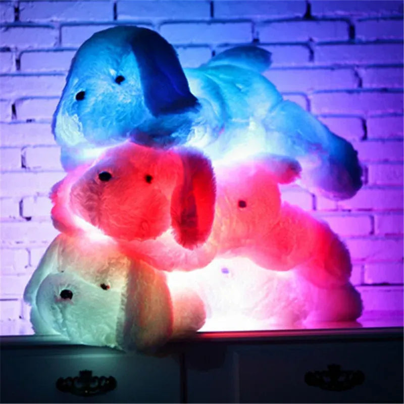 Peluche Veilleuse Chien : Compagnon Doux et Lumineux