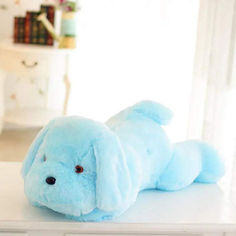 Peluche Veilleuse Chien : Compagnon Doux et Lumineux