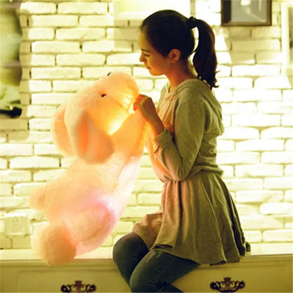 Peluche Veilleuse Chien : Compagnon Doux et Lumineux