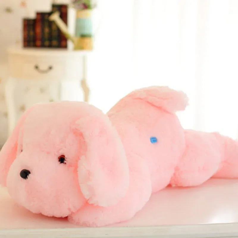 Peluche Veilleuse Chien : Compagnon Doux et Lumineux