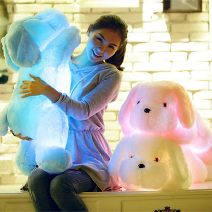 Peluche Veilleuse Chien : Compagnon Doux et Lumineux