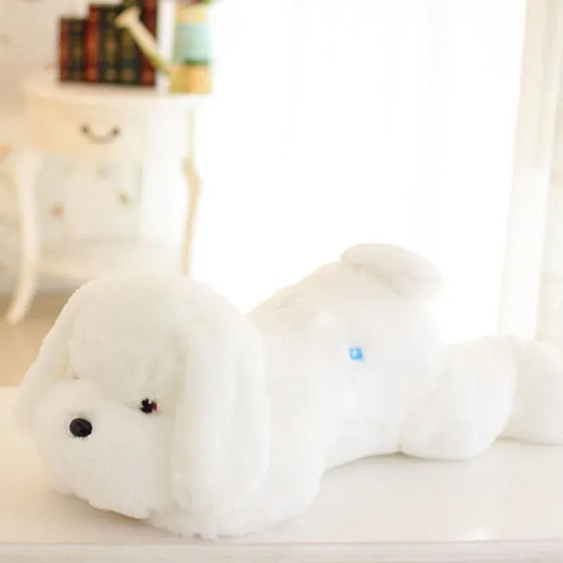 Peluche Veilleuse Chien : Compagnon Doux et Lumineux