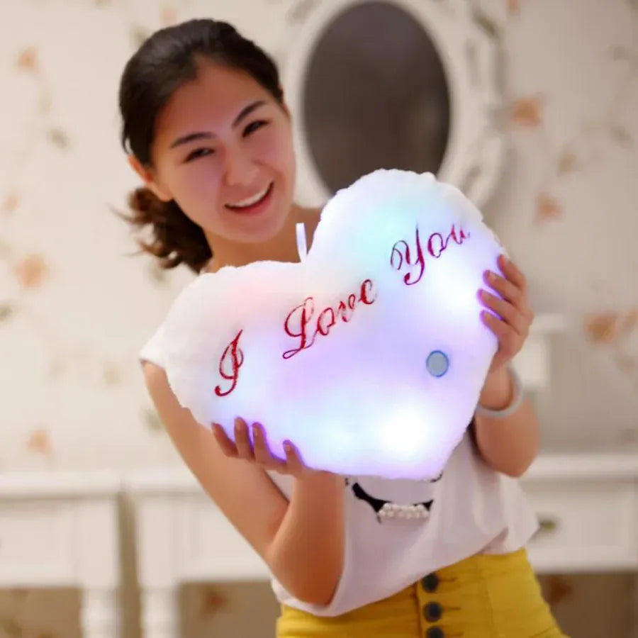 Peluche Veilleuse Cœur : Douceur et Lumière pour Enfants