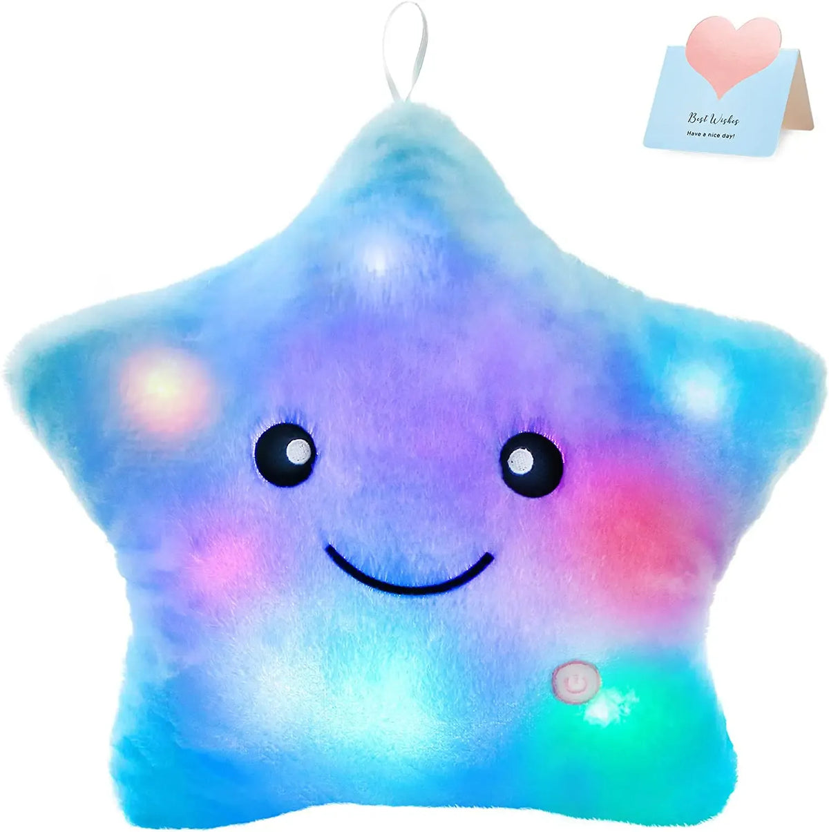 Peluche Veilleuse Étoile Boréale, la veilleuse douce pour enfants