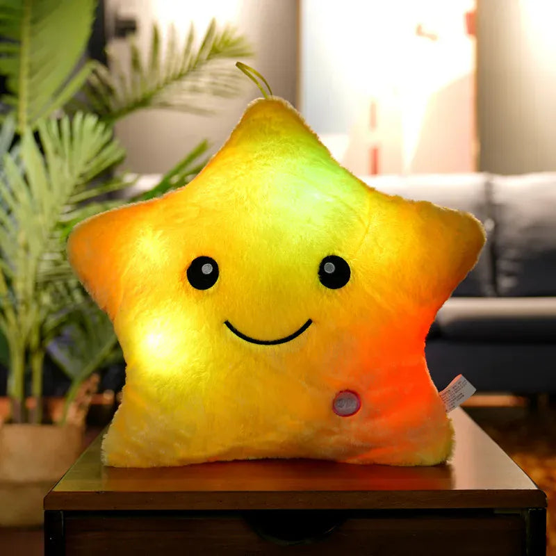 Peluche Veilleuse Étoile Boréale, la veilleuse douce pour enfants