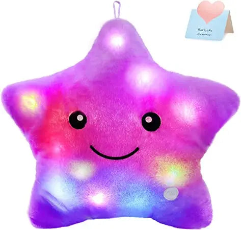 Peluche Veilleuse Étoile Boréale, la veilleuse douce pour enfants
