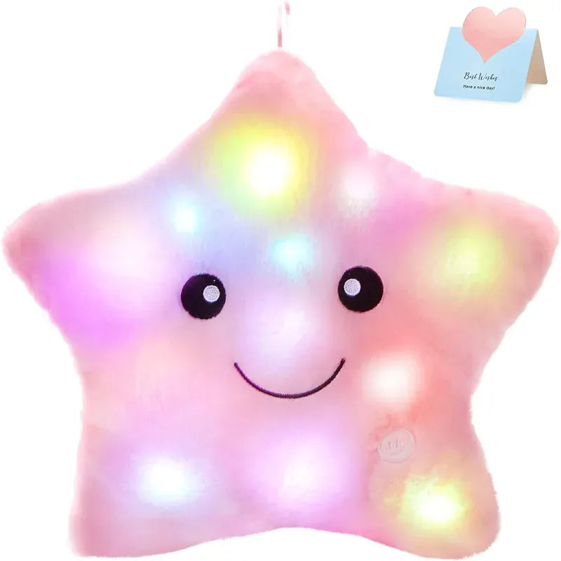 Peluche Veilleuse Étoile Boréale, la veilleuse douce pour enfants