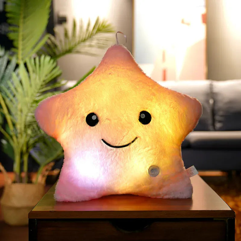 Peluche Veilleuse Étoile Boréale, la veilleuse douce pour enfants