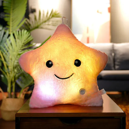 Peluche Veilleuse Étoile Boréale, la veilleuse douce pour enfants