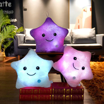 Peluche Veilleuse Étoile Boréale, la veilleuse douce pour enfants