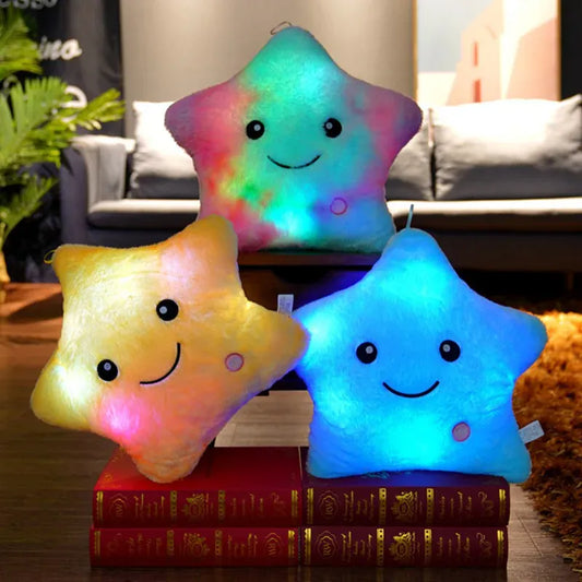 Peluche Veilleuse Étoile Boréale, la veilleuse douce pour enfants
