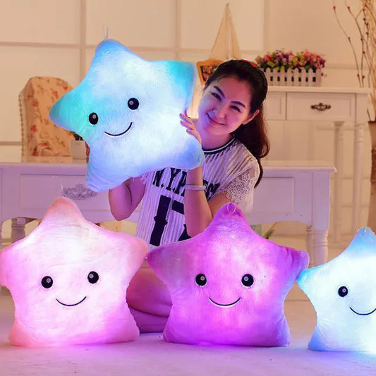 Peluche Veilleuse Étoile : Douceur et Lumière pour un Sommeil Paisible