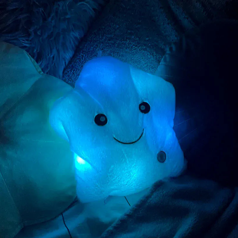 Peluche Veilleuse Étoile : Douceur et Lumière pour un Sommeil Paisible