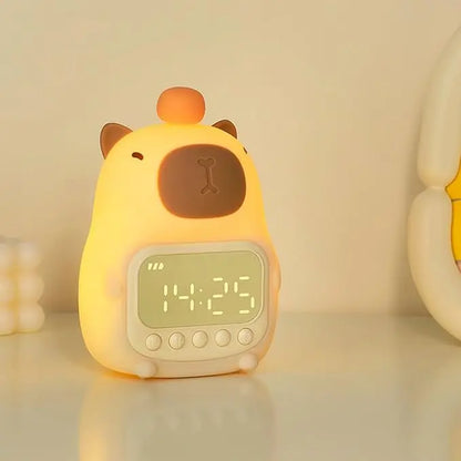 Réveil Veilleuse Capybara : Douceur et Lumière pour Enfants