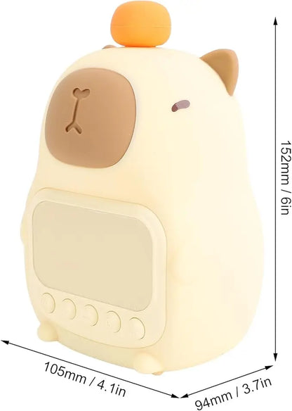 Réveil Veilleuse Capybara : Douceur et Lumière pour Enfants