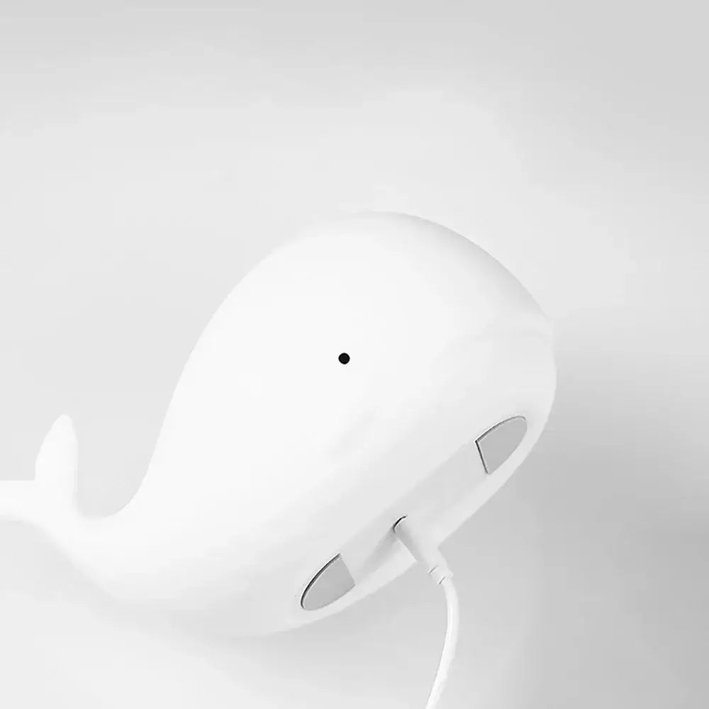 Veilleuse Baleine en Silicone avec Capteur Tactile, idéale pour enfants