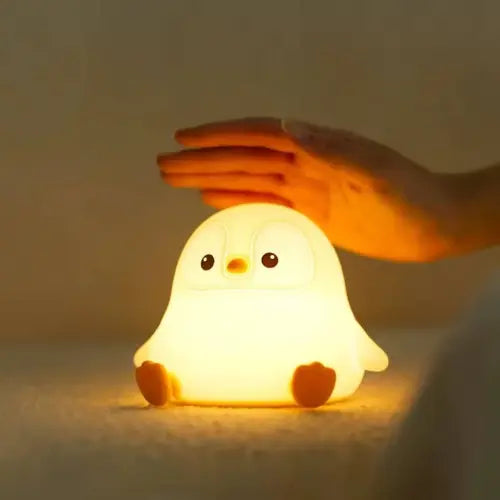 Veilleuse Bébé Pingouin : Douceur et Sécurité pour Bébé