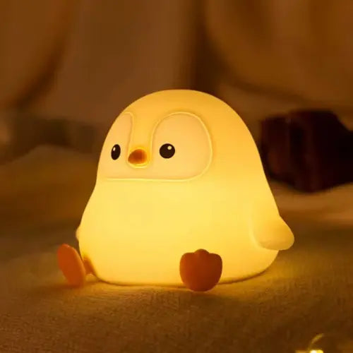 Veilleuse Bébé Pingouin : Douceur et Sécurité pour Bébé