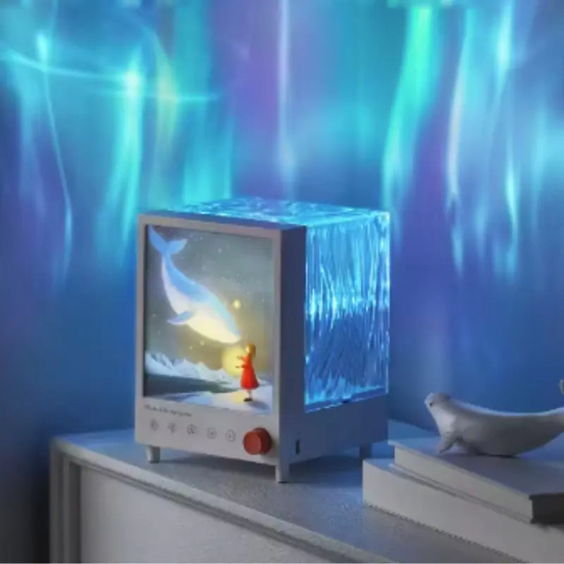 Veilleuse Bluetooth Bruit Blanc Son Immersif pour Nuit Paisible
