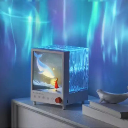 Veilleuse Bluetooth Bruit Blanc Son Immersif pour Nuit Paisible