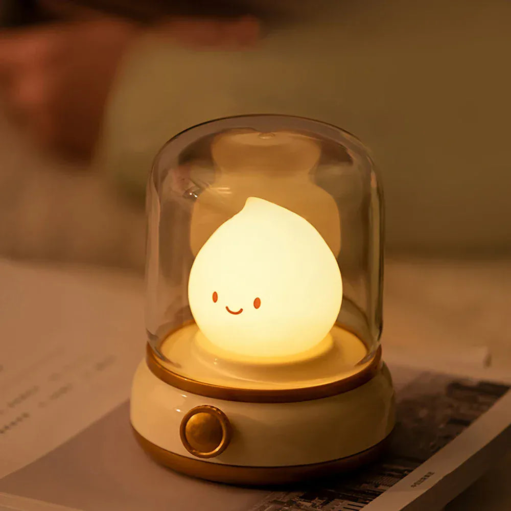 Veilleuse Bougie sans Flamme Rétro - Ambiance et Sécurité