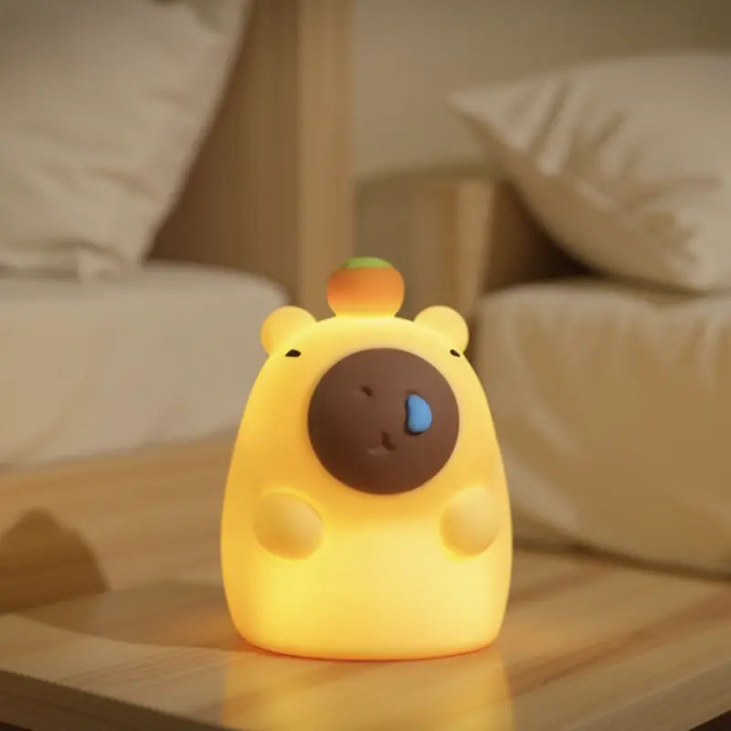 Veilleuse Capybara Câlin - Compagnon Lumineux pour Enfants