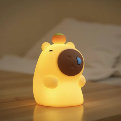 Veilleuse Capybara Câlin - Compagnon Lumineux pour Enfants