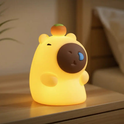 Veilleuse Capybara Câlin - Compagnon Lumineux pour Enfants