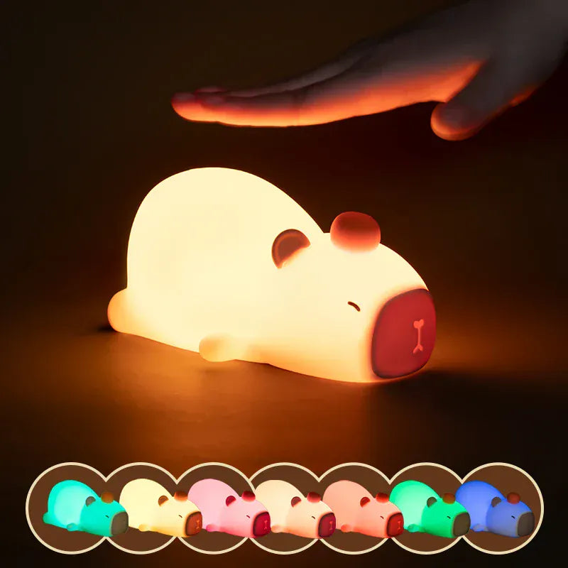 Veilleuse Capybara Dodo : compagnon lumineux pour enfants