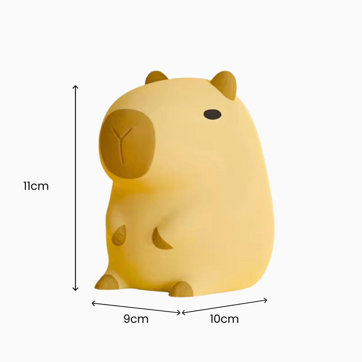 Veilleuse Capybara : Illuminez Doucement Votre Nid avec Tendresse