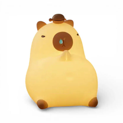 Veilleuse Capybara Tapotement - Compagnon lumineux idéal