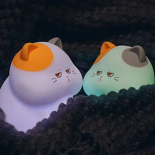 Veilleuse Chat Gourmand : Éclairez vos nuits avec style