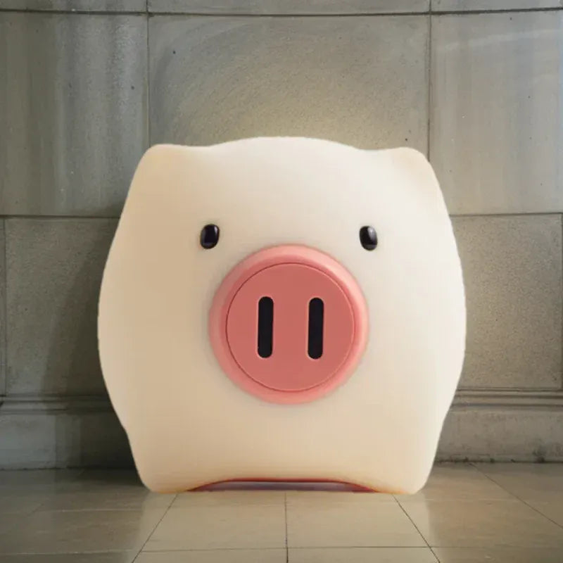 Veilleuse Cochon en Silicone - Douceur et Sécurité pour Enfants