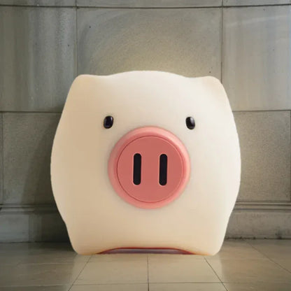Veilleuse Cochon en Silicone - Douceur et Sécurité pour Enfants