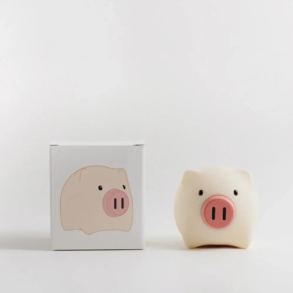 Veilleuse Cochon en Silicone - Douceur et Sécurité pour Enfants