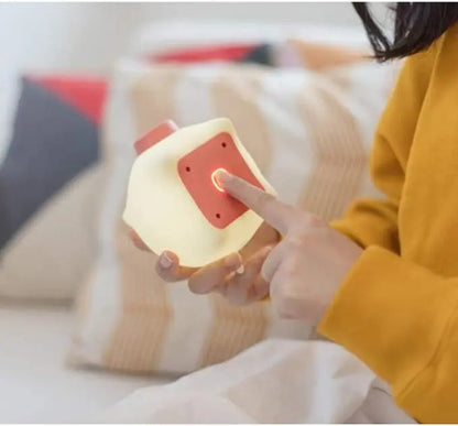 Veilleuse Cochon en Silicone - Douceur et Sécurité pour Enfants