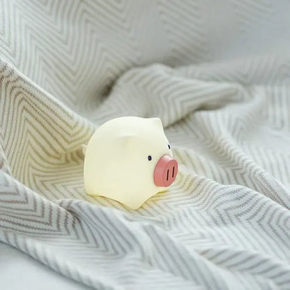 Veilleuse Cochon en Silicone - Douceur et Sécurité pour Enfants