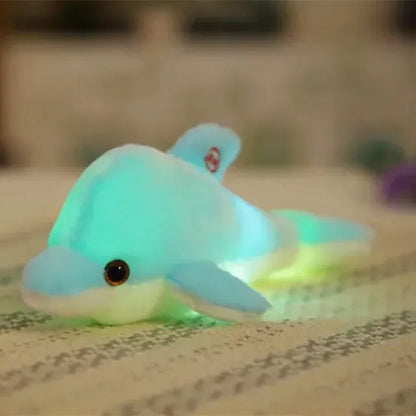 Veilleuse Dauphin Peluche : Compagnon Doux pour Nuits Paisibles