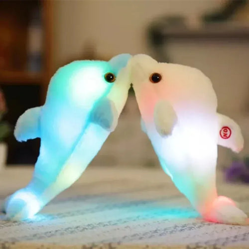 Veilleuse Dauphin Peluche : Compagnon Doux pour Nuits Paisibles
