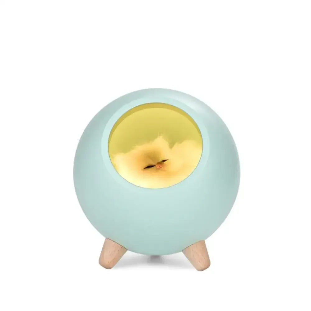 Veilleuse de maison cocon de chat rechargeable, idéale mobile