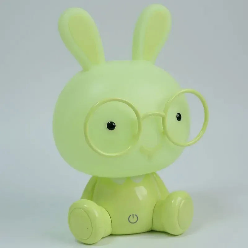 Veilleuse Lapin à Lunettes - Compagnon lumineux idéal