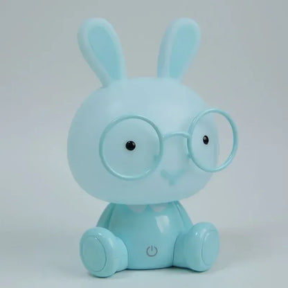 Veilleuse Lapin à Lunettes - Compagnon lumineux idéal