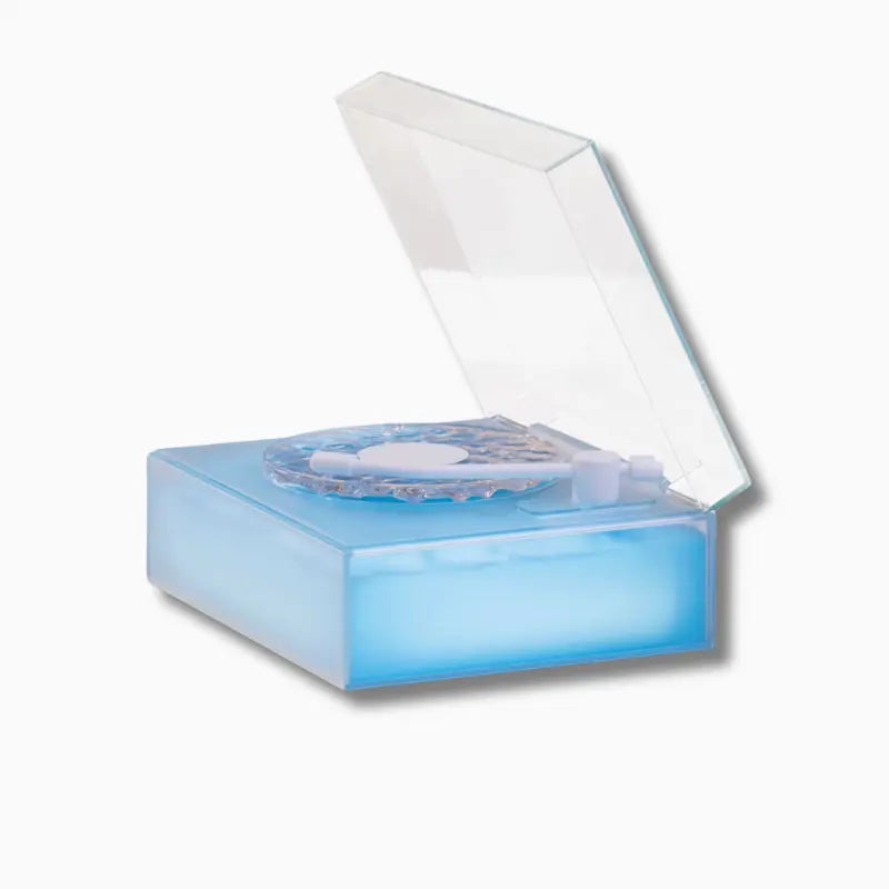 Veilleuse Lecteur Rétro avec Bluetooth et Bruit Blanc, Sommeil Paisible