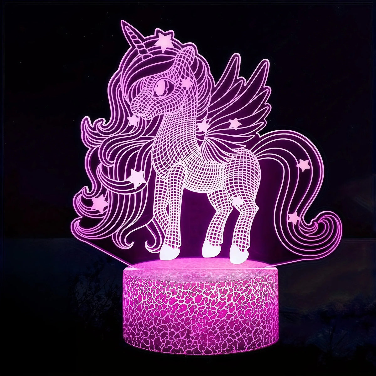 Veilleuse Licorne 3D My Little Pony - Magie et Douceur