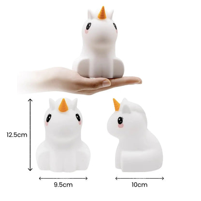 Veilleuse Licorne Capteur Tactile Avec Télécommande En Silicone