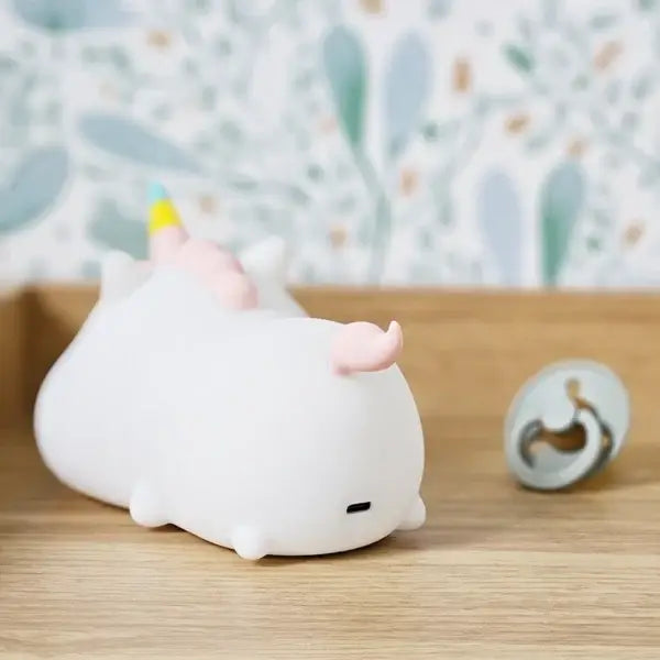 Veilleuse Licorne Télécommandée en Silicone - Magie et Confort