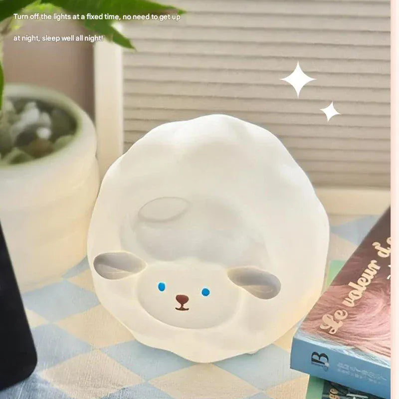 Veilleuse Mouton en Silicone : douce lumière pour enfants