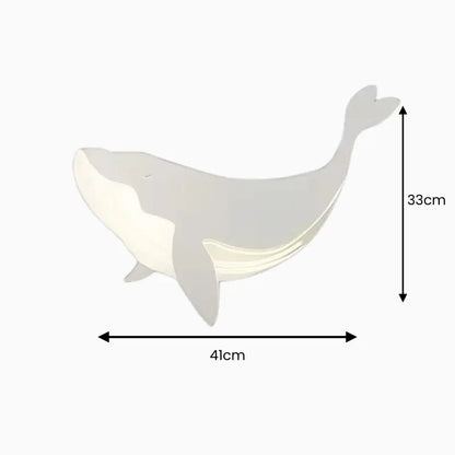 Veilleuse Murale Baleine Applique Murale Design pour Enfants
