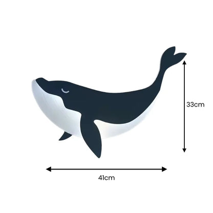 Veilleuse Murale Baleine Applique Murale Design pour Enfants